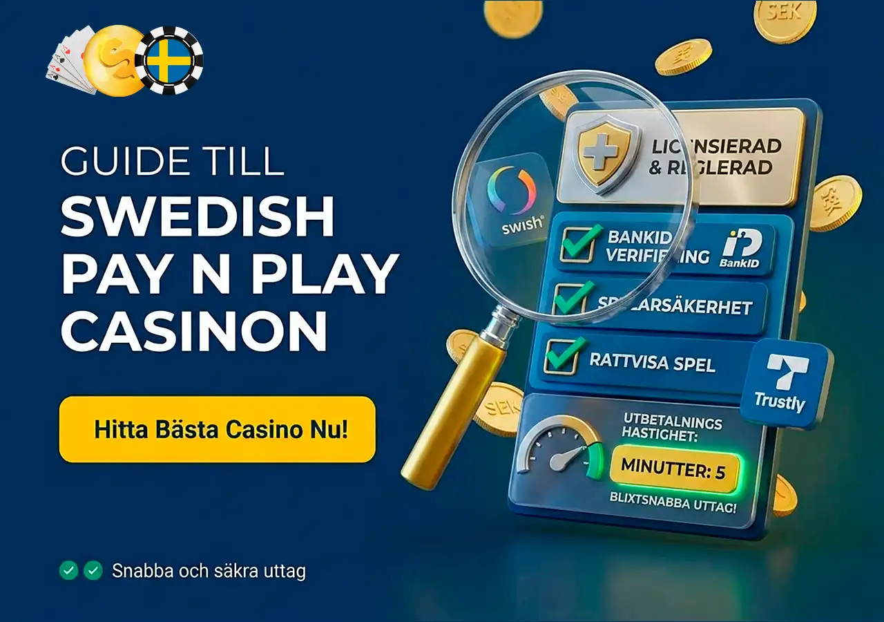 Vår process för att testa och betygsätta casinon utan konto